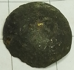 knoop kaal verguld 18mm