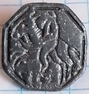 knoop achthoek ruiter 17mm