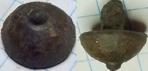 knoop kaal met knop 12mm