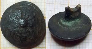 bloem druppelblad op mandje staaf