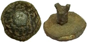 knoop fleuron bloemhart giet op stok