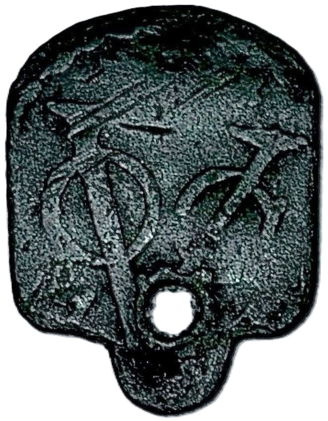 voc tag met monogram