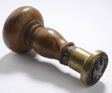 Stempel gemeente Leiden (Lakenhal)